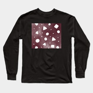 Dark Cake Frosting Long Sleeve T-Shirt